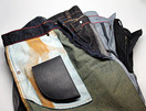 Rogue Wallets Bison Leather Wallet, RFID Block, Brown