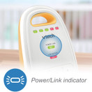 VTech DM111 Audio Baby Monitor with up to 1,000 ft of Range, 5-Level Sound Indicator, Digitized Transmission & Belt Clip