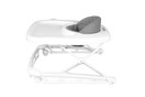 Joovy Spoon Walker, Adjustable Baby Walker, Activity Center, Charcoal