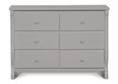 Delta Children Universal 6 Drawer Dresser, Grey