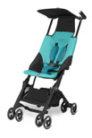 gb Pockit Ultra Compact Lightweight Travel Stroller in Capri Blue, The World's Smallest Folding Stroller