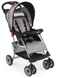 Kolcraft Cloud Plus Lightweight Easy Fold Compact Travel Baby Stroller, Slate Grey