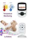 Babysense Video Baby Monitor with Digital Camera, Long Range, Room Temperature, Infrared Night Vision, Two Way Talk Back, Lullabies and High Capacity Battery