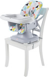 Fisher-Price SpaceSaver High Chair, Multicolor