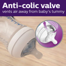 Philips Avent Natural Baby Bottle, Clear, 9 Oz, 4 pack, SCF013/47