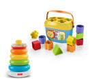 Fisher-Price Rock-a-Stack & Baby's First Blocks Bundle