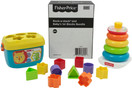 Fisher-Price Rock-a-Stack & Baby's First Blocks Bundle