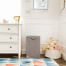 Munchkin Laundry Hamper with Lid, Grey