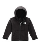 The North Face Infant Glacier Full Zip Hoodie, TNF Black, 3-6 Months