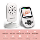 Video Baby Monitor with Digital Camera, ANMEATE Digital 2.4Ghz Wireless Video Monitor with Temperature Monitor, 960ft Transmission Range, 2-Way Talk, Night Vision, High Capacity Battery