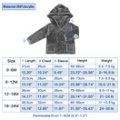 mimixiong Baby Cardigan Sweater Jacket Cartoon Hoodies Long Sleeve Coats with Fake Fur