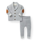 Hope & Henry Layette Cardigan and Sweater Leggings Set