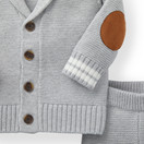 Hope & Henry Layette Cardigan and Sweater Leggings Set