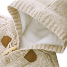 Miccina Baby Boys Girls Cardigan Sweater Toddler Cable Knit Winter Warm Jacket Cotton Coat Outwear Clothes