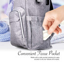 BabyX Diaper Bag Backpack Multifunction Waterproof