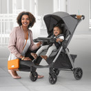 Chicco Mini Bravo Plus Lightweight Stroller, Graphite