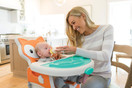 Infantino Grow-with-Me 4-in-1 Convertible High Chair, Orange