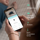 Owlet Cam Smart Baby Monitor - Secure, Encrypted HD Video from Anywhere, with Sound & Motion Notifications