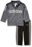 adidas Baby Boys Li'l Sport Tricot Jacket & Pant Track Suit Clothing Set