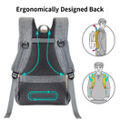 ESPIDOO Baby Diaper Bag Backpack, Large Waterproof Nappy Changing Bag for Travel