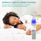 Baby Nasal Aspirator | Baby Nose Sucker | Snot Sucker for Baby - Baby Nose Cleaner, Automatic Booger Sucker for Infants, Rechargeable, With Music & Light soothing Function