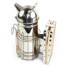 Goodland Bee Supply 11-Inch Stainless Steel Bee Hive Smoker with 3 Pack Of Smoker Fuel