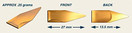 Book Darts Line Markers 125Pcs