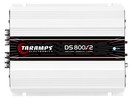 Taramps TARA-900714 DS 800x2 2 Ohms 2 Channels 800 Watts Car Audio Stereo Speakers Subwoofers System Amplifier, White