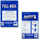 E. Gerber Full-Backs Standard 42-Mil Backing Boards and Mylites 2 Standard 2-Mil Comic Book Mylar Sleeves