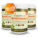 BodyHealth PerfectAmino XP Powder, Cool Lime Flavor, Perfect Amino Blend with 99% Utilization 381grams