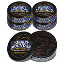 Smokey Mountain Arctic Mint Snuff, Tobacco and Nicotine Free, Refreshing Herbal and Smokeless Chew Alternative, 5 cans