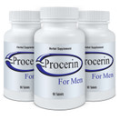 Procerin Tablets, Male Hair Growth Supplement, 3 Month Supply, 3 bottles with 90 tablets each