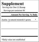 Zeo Health Zeolite Pure Powder, Full Body Detox Cleanse 400 grams