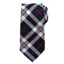 Marvel Captain America Blue Plaid  Men's Dress Tie Marvel Captain America Blue Plaid  Men's Dress Tie
