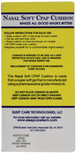 Nasal Soft CPAP Cushion in Blue