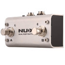 Nux Dual FootSwtich for Keyboard, Modules and Effect pedals