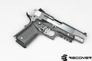 Recover Tactical CC3H Phantom Grey 1911 Grip and Rail System, Goes on in Under 3 Minutes