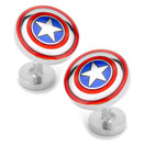 Avengers Captain America Shield Cufflinks 3/4 Inches