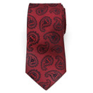 Red Batman  Paisley Tie