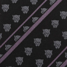 Black Panther Stripe  Black Tie