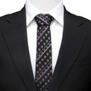 Black Panther Stripe  Black Tie