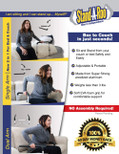 Portable Couch and Bed Standing Aid for Seniors by Stand-A-Roo, Single Arm 2 in 1