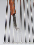 CharGon BBQ Stainless Steel Ultimate Grill and BBQ Cleaning Tool for Round Rod Grills, Brown