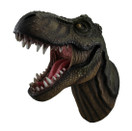 DWK Jurassic King T-Rex Tyrannosaurus Rex Dinosaur Wall Mounted Head Statue Bust 15 Inches
