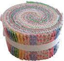 Vintage Cotton Floral Miniatures Jelly Roll Collection 40 Precut 2.5 inch Quilting Fabric Strips