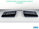 Kinesis VIP3 Tenting Accessory for Freestyle2 Ergonomic Keyboard (AC820)