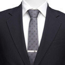 Cufflinks Inc Mandalorian  Gray Silk Men's Tie