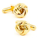 Gold Knot  Cufflinks