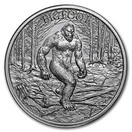 Bigfoot 2 oz .999 Silver Round Sasquatch American Folklore New high Relief Chunk, Made in the USA