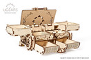 UGEARS Antique Box Mechanical 3D Puzzle, Laser-Cut Mechanical Model